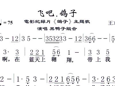 飞吧 鸽子 电影 鸽子 主题歌